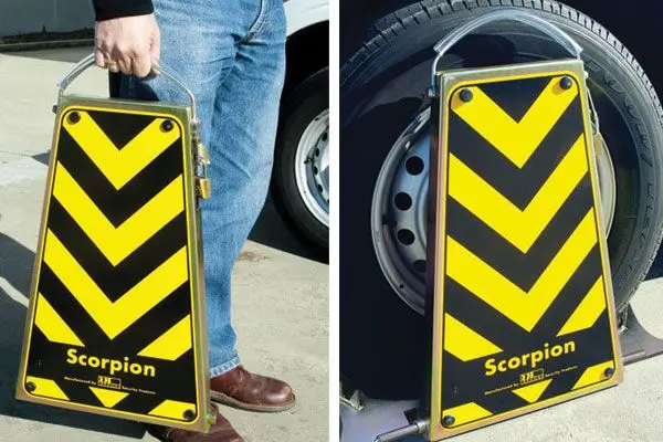 Problem Solved: Law Enforcement and the Scorpion Wheel Clamp