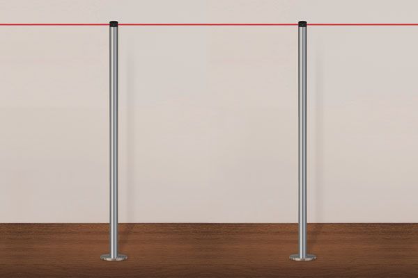 Gallery Elasticated Cord Barriers