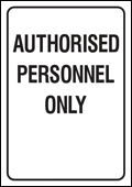 authorised-personnel-only expanding-barrier-sign