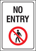 no-entry expanding-barrier-sign