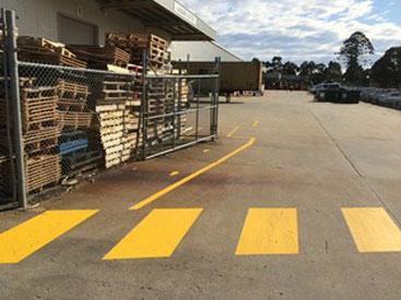 Warehouse crossing