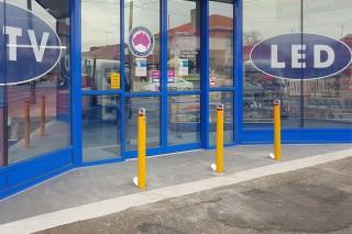 New Economy Cam-lok Bollards - Making Security More Affordable
