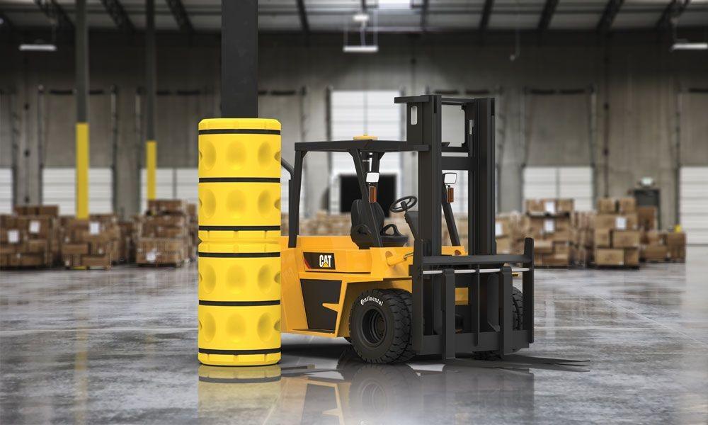 Column Cushions for Warehouse Asset Protection Barrier Blog