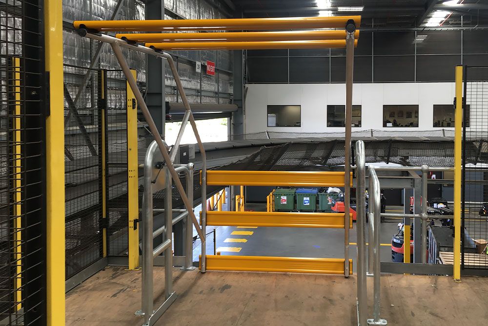 How to Keep Your Mezzanine Level Safe with Industrial Gates