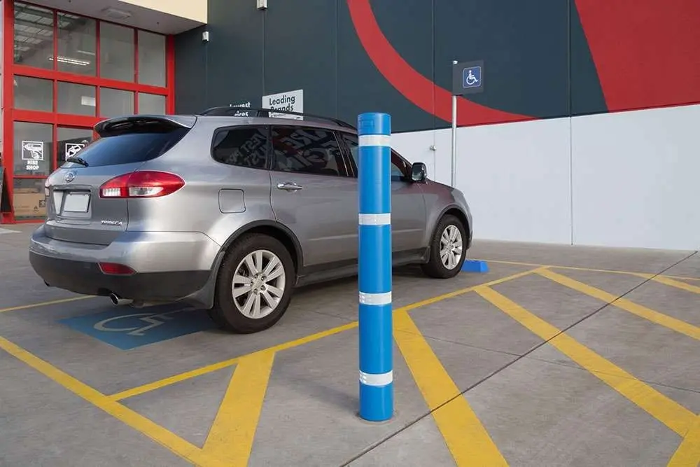 Barrière à chaîne pour parking Longueur : 5 mètres Diamètre : 5,5 mm Avec crochets Couleur au choix jaune 