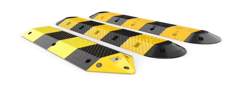 Which speed humps are more durable rubber, plastic or steel?