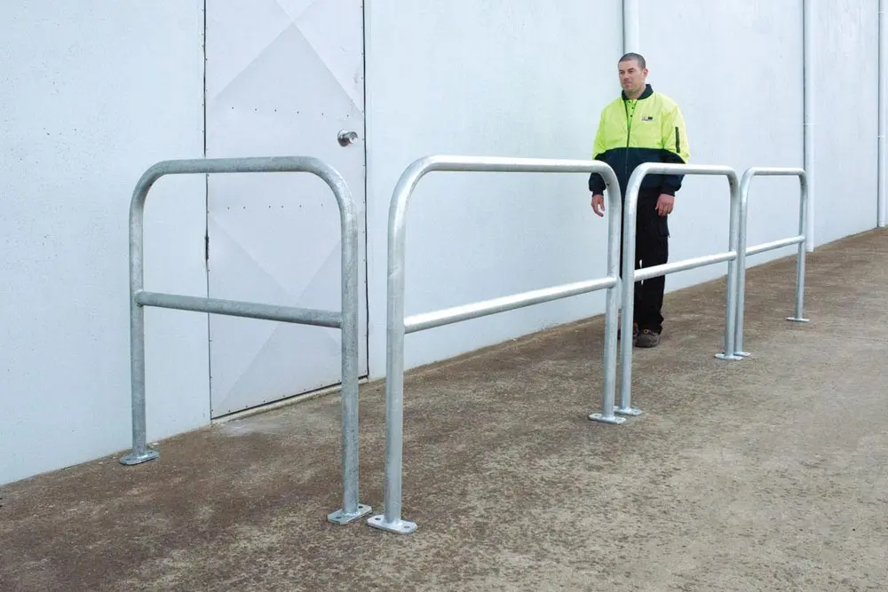 Galvanised U-Bars Double Rail Steel