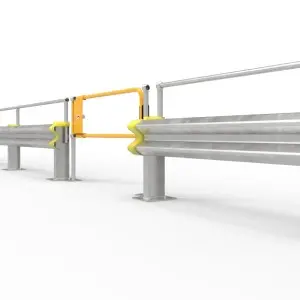 Ball-Fence with W-Beam