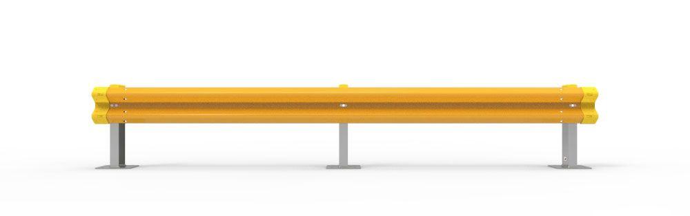 Powder-Coated W-Beam