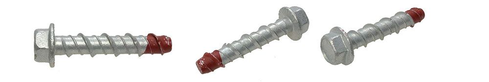 M10 x 70mm hex head concrete screw bolt