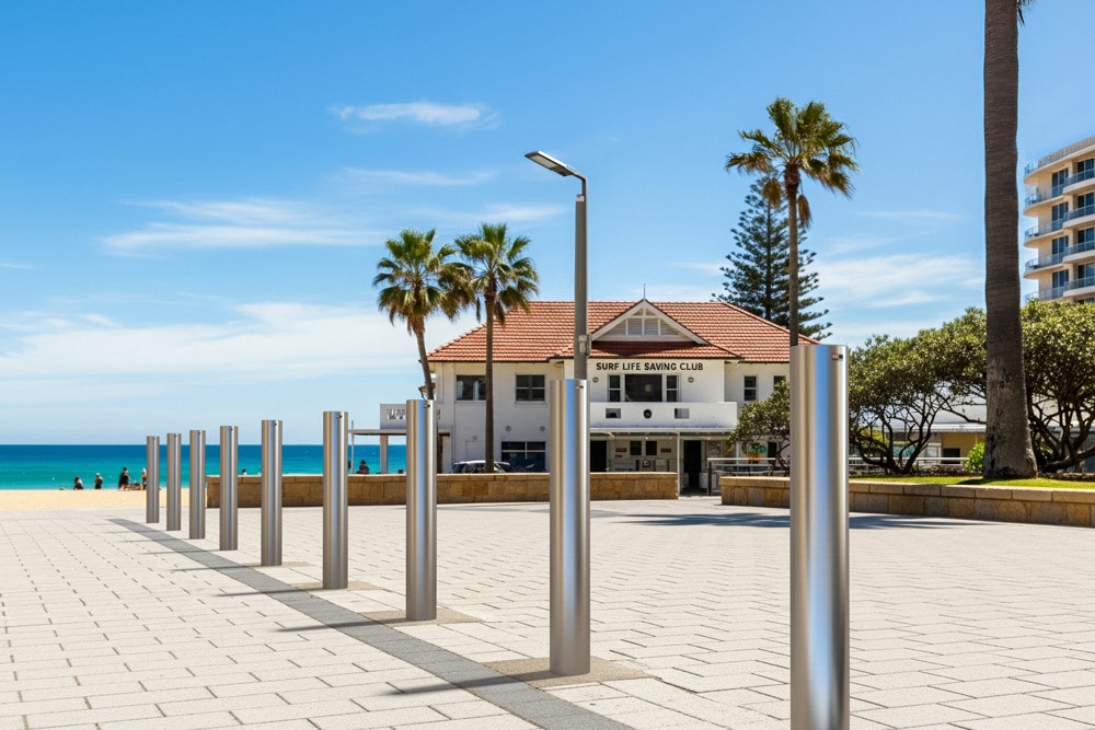 316 Stainless Steel Round Bollards