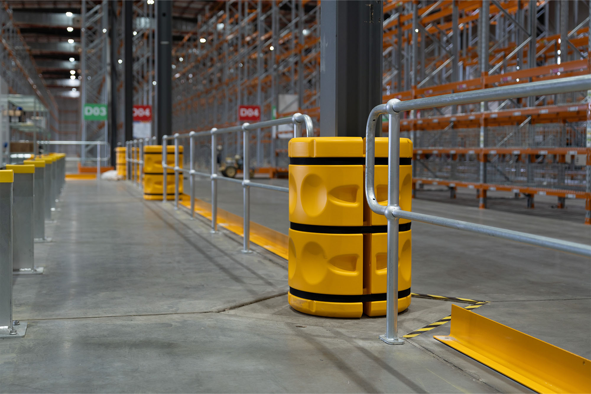 Foam Filled Column Cushion From Warehouse Safety