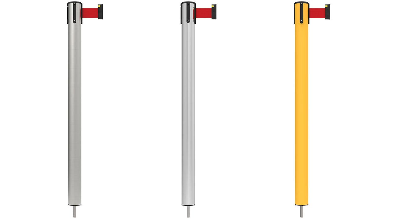 Belt Posts Removable In-Floor
