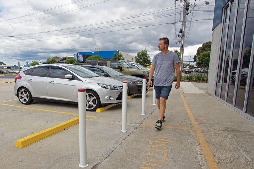 Storefront Crash Prevention Bollard