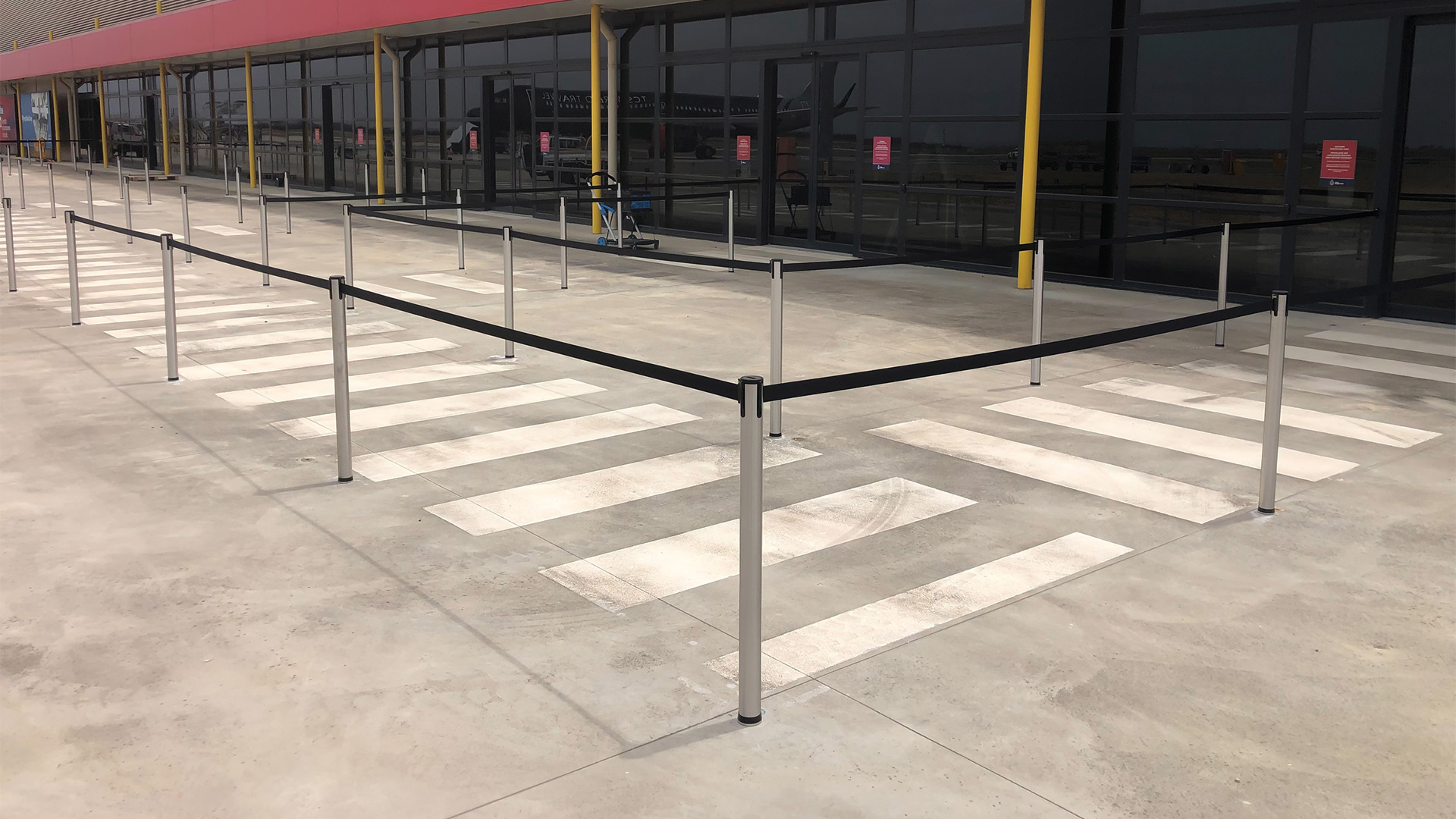 Belt Post Barrier