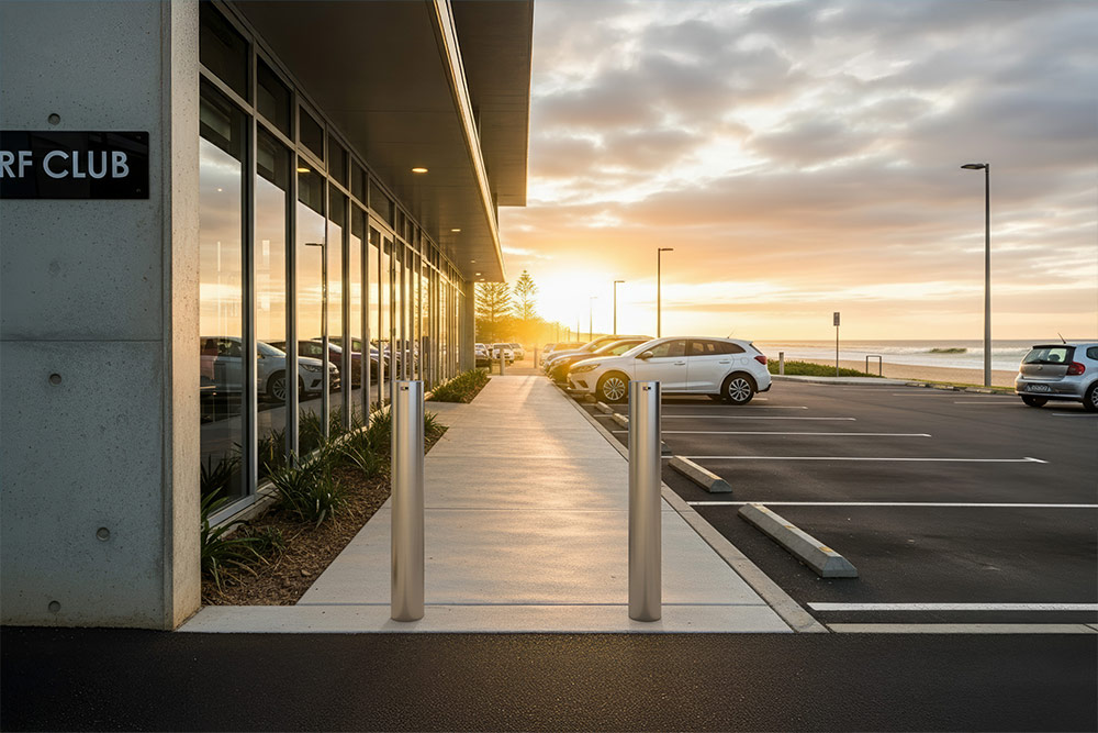 When should I use 316 stainless steel bollards